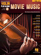 Violin Play Along #57 Movie Music Book with Online Audio Access cover